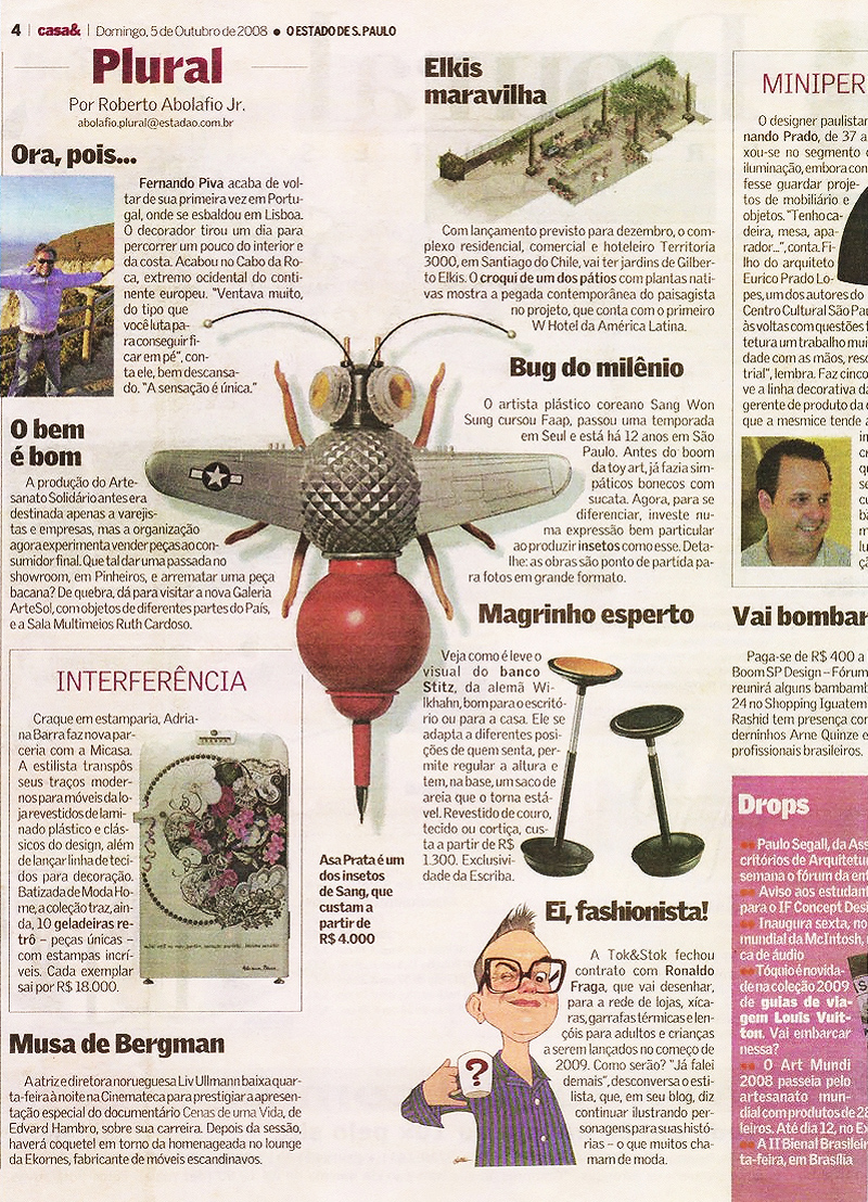 I Wing Red - Destaque no Jornal Estado de SP